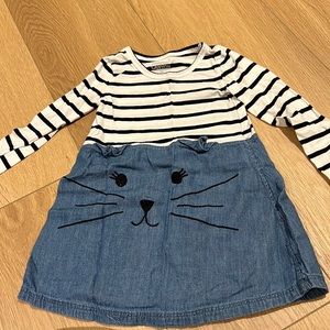 Harper Canyon 18 months cat dress